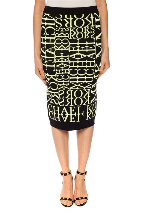 michael kors logo skirt